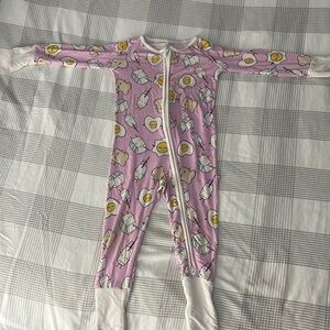 Lavender breakfast little sleepies 6-12 months